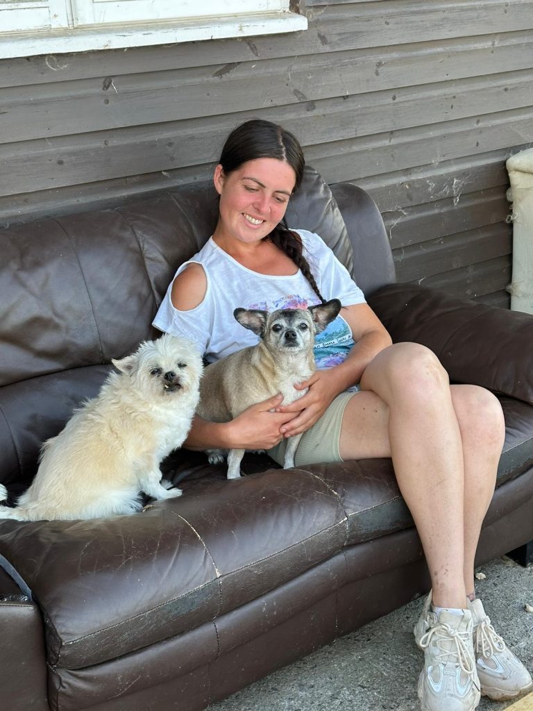Zoe McNeil is Manager and Rescue Supervisor at Rushton Dog Rescue